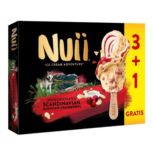 NUII Gelat de Mascarpone amb nabius
