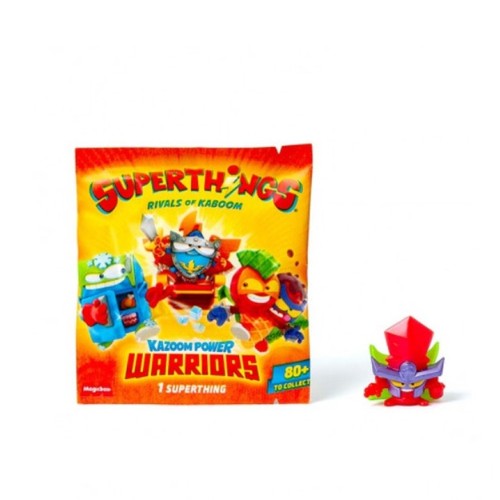 SUPERTHINGS Figura sorpresa Kazoom Power Warriors