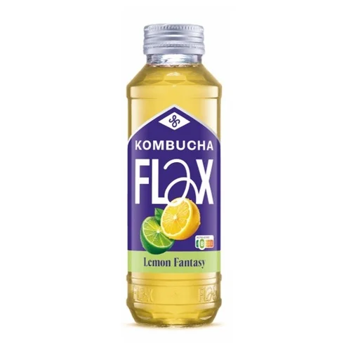Te Kombutcha de limón y jengibre Km0 en botella