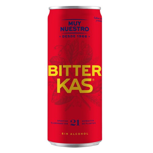 BITTER KAS Aperitiu sense alcohol en llauna