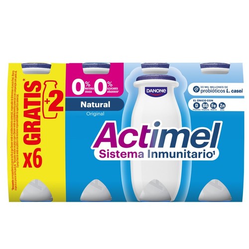 ACTIMEL Iogurt per beure natural 0%