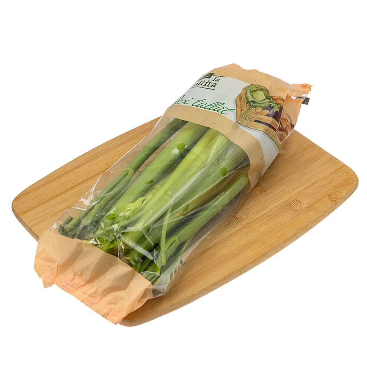 Apio cortado Km0 en bolsa de 400 g