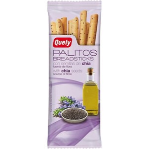 Imagen de QUELY Bastonets de pa amb llavors de xía