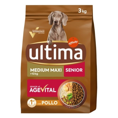 ULTIMA Menjar de pollastre per a gos sènior