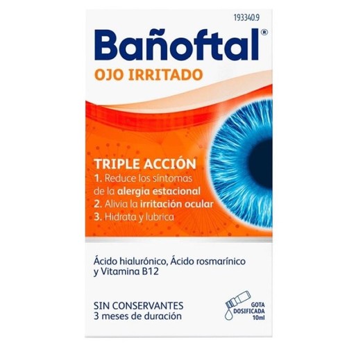 BAÑOFTAL Col·liri per a ull irritat