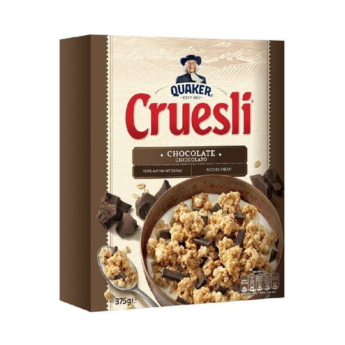 QUAKER CRUESLI Cereals amb xocolata