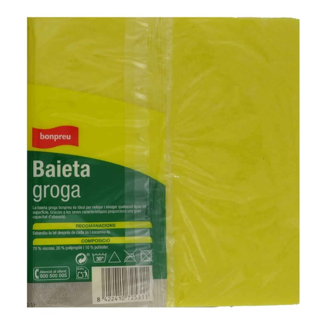 BONPREU Bayeta amarilla suave