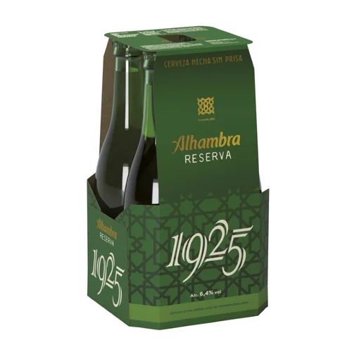 1906 Cerveza reserva especial 6x20 cl botella