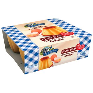 LA FAGEDA Flan de huevo 4 x 0.11kg
