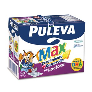 Imagen de PULEVA MAX Llet sense lactosa 6x1L en cartró