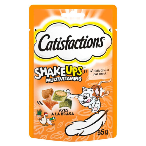 CATISFACTIONS Snack gust d'aus a la brasa multivitamines per gat adult