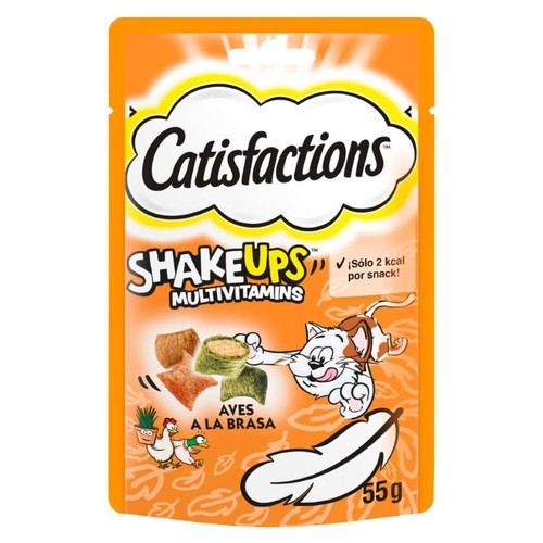 CATISFACTIONS Snack d'aus a la brasa multivitamines per gat adult