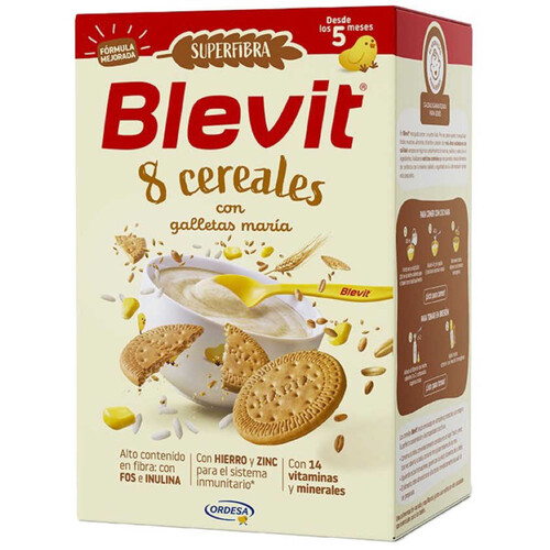 BLEVIT Farinetes de 8 cereals i galetes maria superfibra