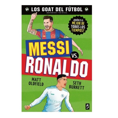 ED. PLANETA JUNIOR Llibre GOAT. Messi vs. Ronaldo