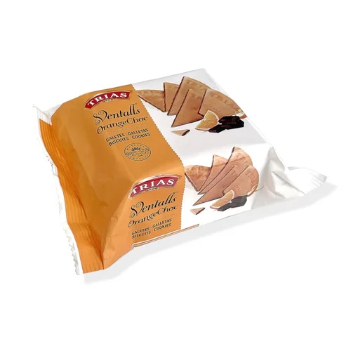 Abanicos de chocolate