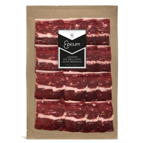 EPICUM Pernil de gla 100% ibèric a talls per a tapes