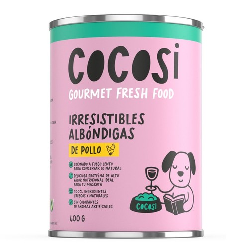 COCOSI Menjar humit mandonguilles pollastre per a gos