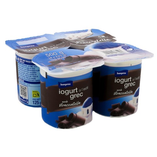 BONPREU Iogurt grec amb stracciatella