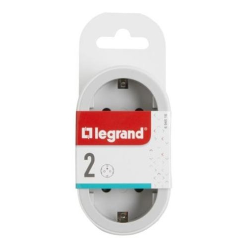 LEGRAND Adaptador doble entrada frontal
