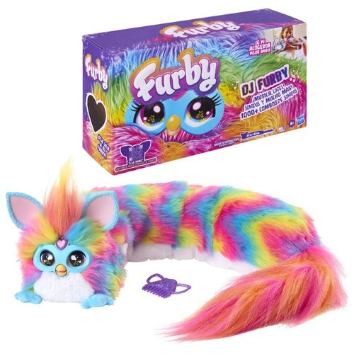 HASBRO Furby DJ Rainbow interactiu