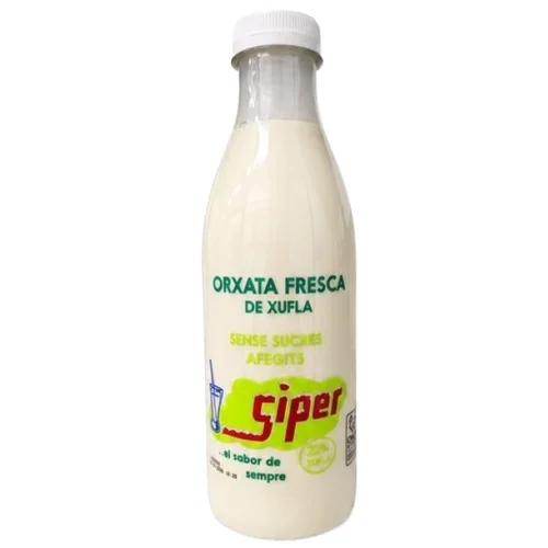 Horchata de chufa zero en botella