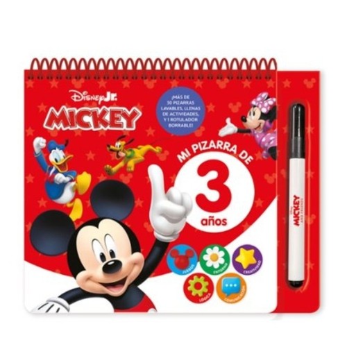 MICKEY MOUSE Quadern pissarra 3 anys