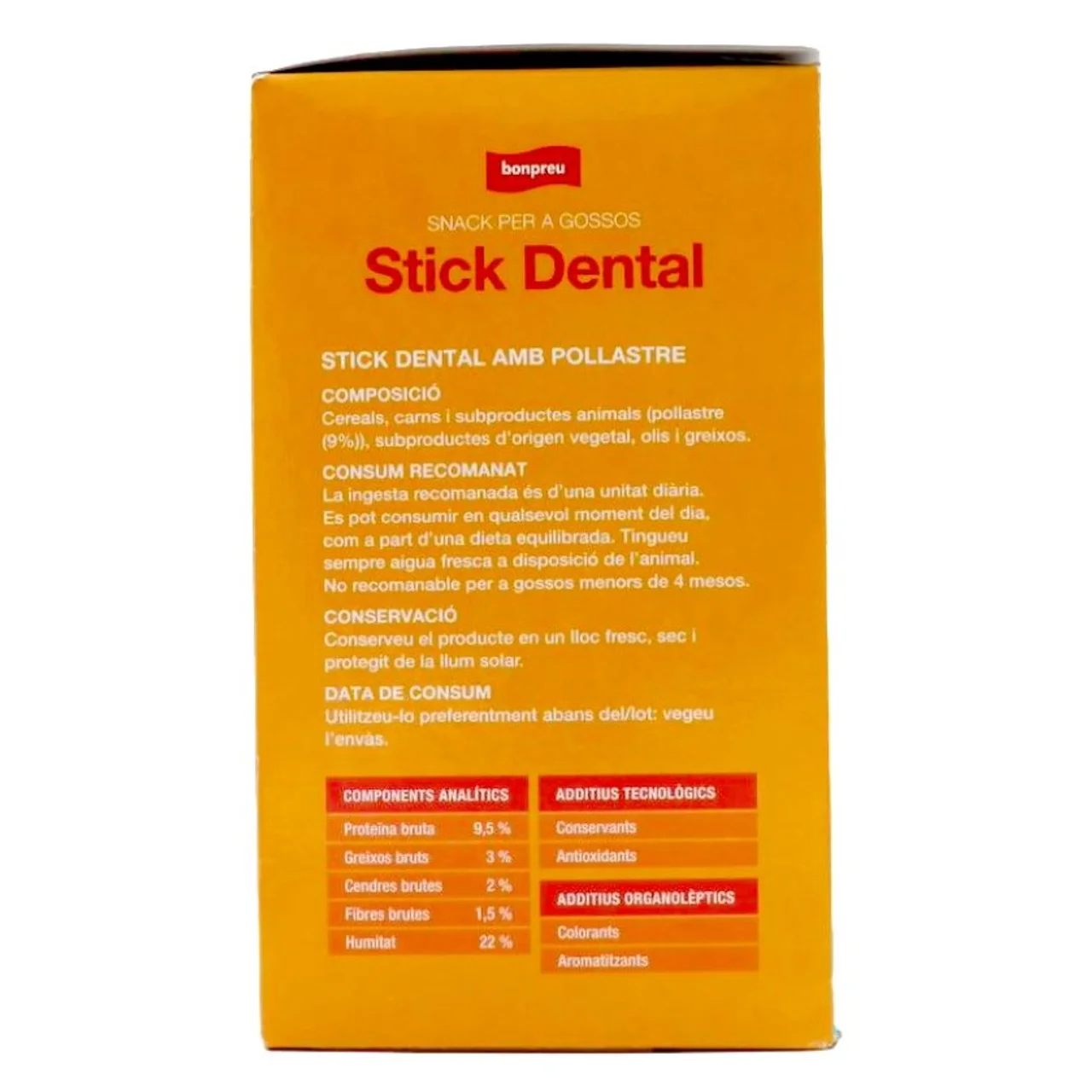 BONPREU Snack dental para perro de raza grande