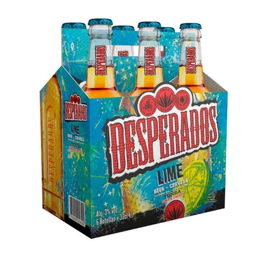DESPERADOS Cervesa 6x33cl en ampolla