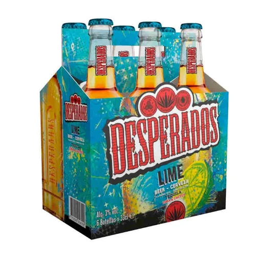 Cerveza 6 x 210 ml en botella