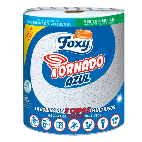 Papel higiénico Megarollo 2 capas 18 uds.