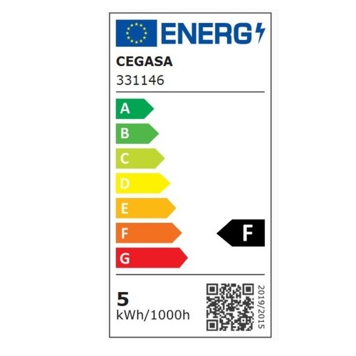 CEGASA Bombeta Led E14 llum blanca 5W-4000K