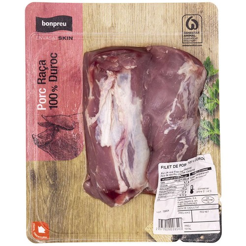 BONPREU Filet de porc 100% Duroc
