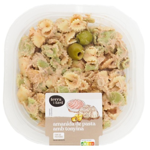 TERRA I TAST Amanida de pasta amb tonyina