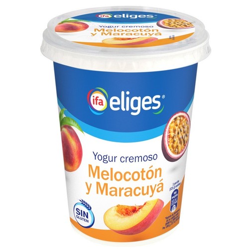 IFA Iogurt cremós amb préssec i maracujà