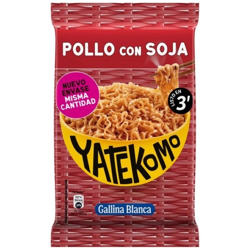 YATEKOMO Fideus orientals amb pollastre i soja