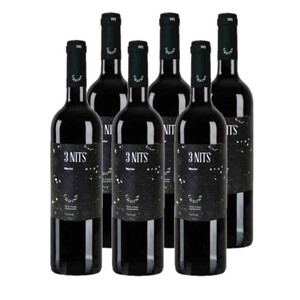 Imagen de 3 NITS Caixa de vi negre DO Pla de Bages Km0
