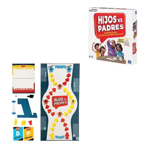SPIN MASTER Joc de preguntes Hijos VS Padres