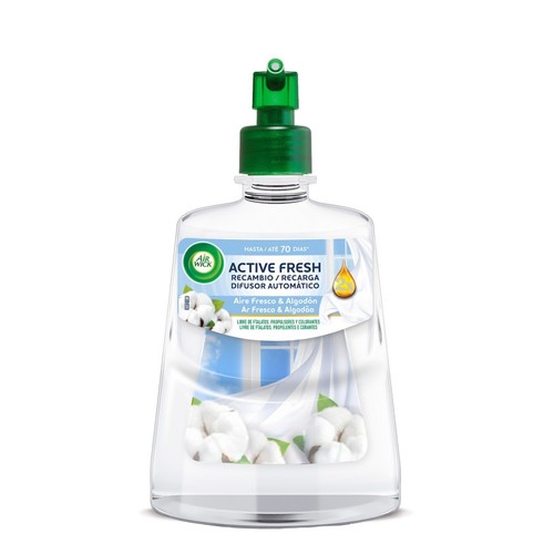 AIR WICK Recanvi ambientador Aire Fresc i Cotó Active Fresh