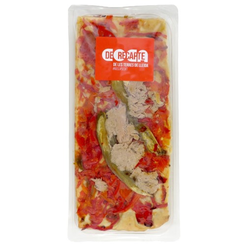 MELENDRES Coca de recapte de tonyina i pebrot