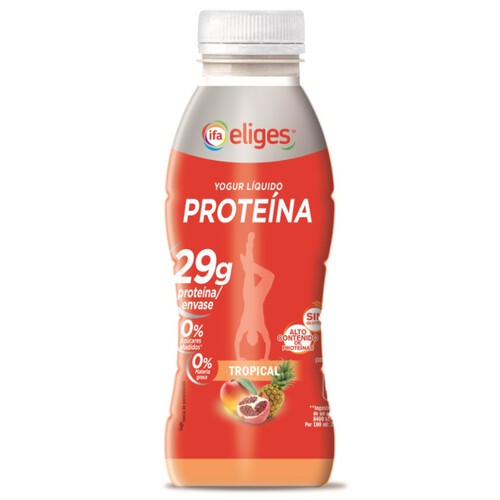 IFA Iogurt líquid de proteïna amb gust tropical