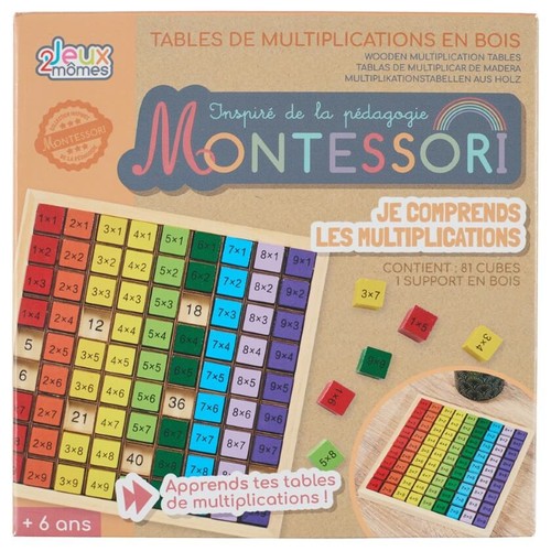 CMP PARIS Joc de Multiplicacions Montessori