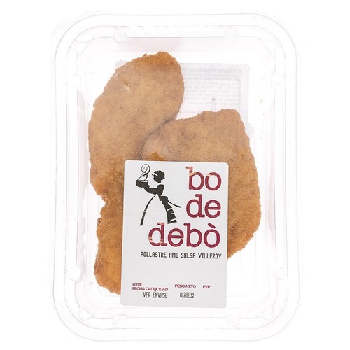 BO DE DEBÒ Pit de pollastre amb salsa villeroy