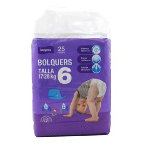 BONPREU Pañales T6 (17-28 kg)