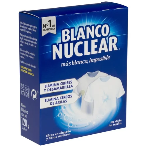 Detergente en pastilla ropa blanca