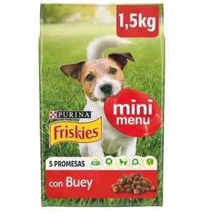 Imagen de FRISKIES Menjar de bou per a gos Mini Menu