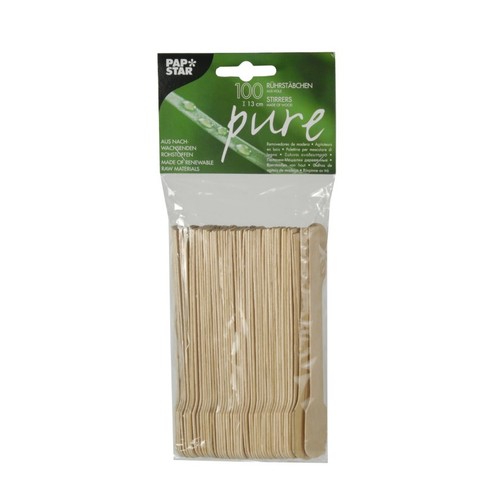 PAPSTAR Removedors de fusta "pure"