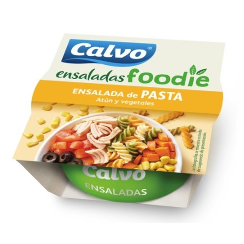 CALVO Amanida de pasta, tonyina i verdures