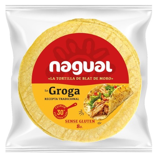 NAGUAL Tortilla de blat de moro sense gluten