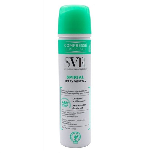 SVR Desodorant antihumitat 48h Spirial