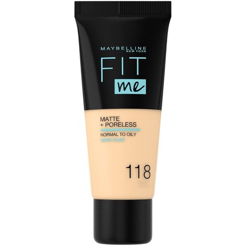 MAYBELLINE Base de maquillatge to 118 cobertura mat Fit Me